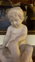 Bambina in marmo statuario - fine XVIII secolo