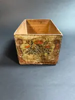 Petite boîte en bois peinte - Pouilles, XVIIIe siècle