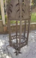 Antique wrought-iron hanging lantern. Tuscany, 19th century