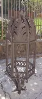 Antique wrought-iron hanging lantern. Tuscany, 19th century