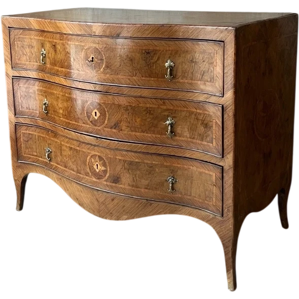 Commode napolitaine, fin du XVIIIe siècle