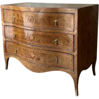 Commode napolitaine, fin du XVIIIe siècle