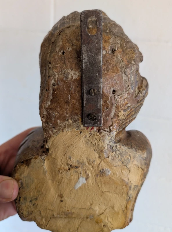 Cherubino in legno scolpito e dorato a mecca – XVIII secolo