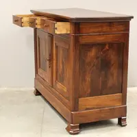 Ancien buffet Louis-Philippe en noyer, XIXe siècle