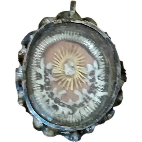 Ancient silver relic of St. Gregory I (St. Gregory the Great), Pope