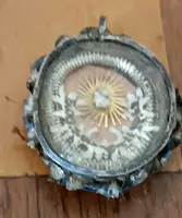 Ancient silver relic of St. Gregory I (St. Gregory the Great), Pope