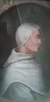 Antica tempera su carta  - ritratto di papa Sisto VI -XVIII secolo