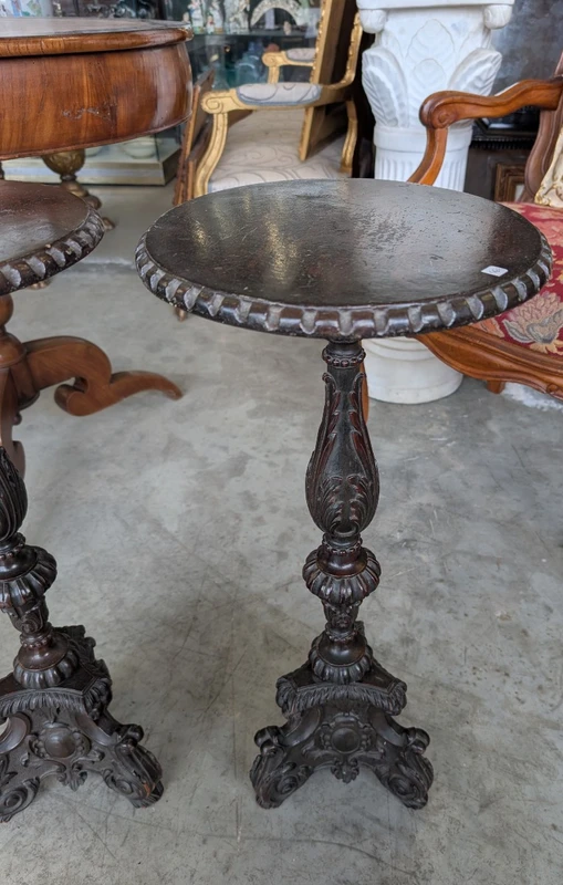 Coppia di tavolini neorinascimentali – Seconda metà del XIX secolo