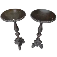 Coppia di tavolini neorinascimentali – Seconda metà del XIX secolo