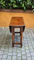 Tavolino consolle antico a bandelle inglese