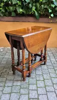 Tavolino consolle antico a bandelle inglese