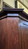 Credenza sacrestia antica a doppiocorpo modenese