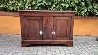 Credenza servante antica cappuccina Luigi Filippo in noce
