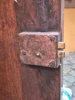 Credenza servante antica cappuccina Luigi Filippo in noce