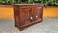 Credenza servante antica cappuccina Luigi Filippo in noce