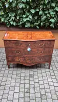 Comò cassettone antico mosso Luigi XV emiliano del '700