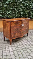 Comò cassettone antico mosso Luigi XV emiliano del '700