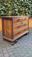 Cassettone canterano antico veneto del '600 intarsiato