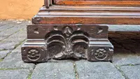 Cassettone canterano antico veneto del '600 intarsiato