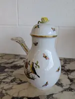 Cioccolatiera in porcellana dipinta a mano – Manifattura Herend