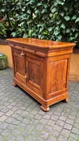 Buffet ancien de style Louis-Philippe, de type « cappuccina », avec rainure