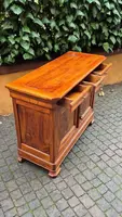 Buffet ancien de style Louis-Philippe, de type « cappuccina », avec rainure