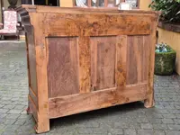 Buffet ancien de style Louis-Philippe, de type « cappuccina », avec rainure