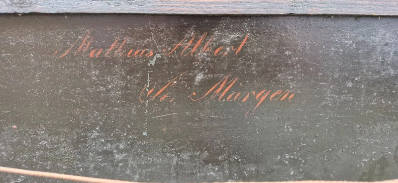 Tableau ancien représentant le couronnement d'Henri VI