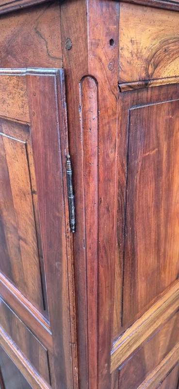 Antique Emilian Empire-style sideboard in walnut
