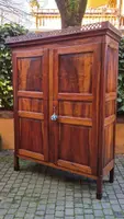 Antique Emilian Empire-style sideboard in walnut