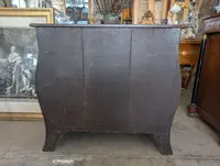 Small Dutch-style domed dresser with floral inlays