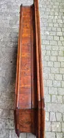 Antique 17th-century wardrobe from Parma, made of paneled and rusticated walnut