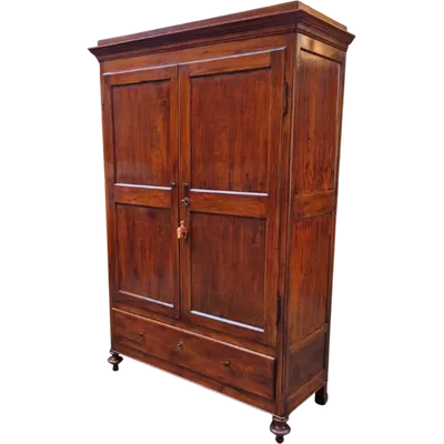 Armadio credenza antico modenese in noce