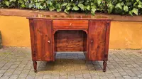 Small antique Louis XVI inlaid desk