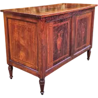 Small antique Louis XVI inlaid desk