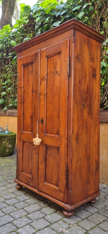 Antique 19th-century sideboard and pantry cabinet
