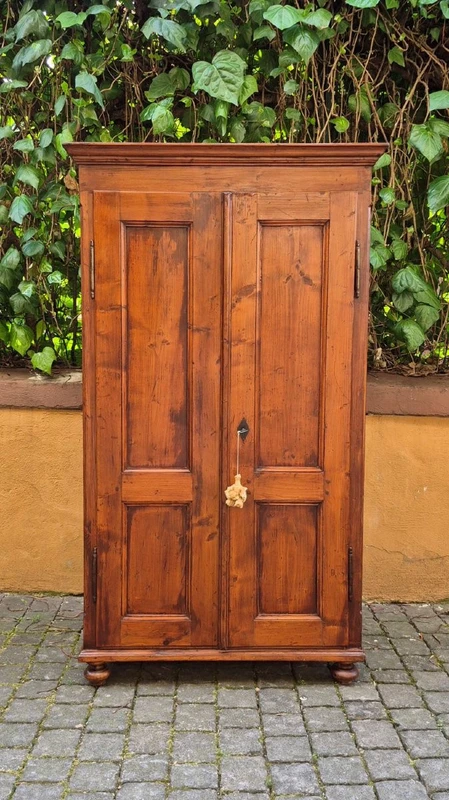 Antique 19th-century sideboard and pantry cabinet