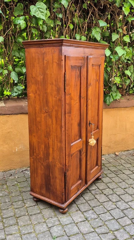 Antique 19th-century sideboard and pantry cabinet