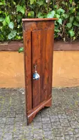 Small antique cantonal pine corner cabinet