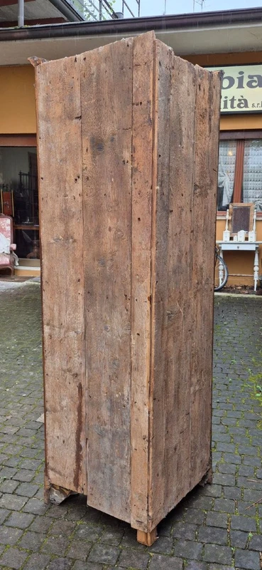 Antique Emilian Cantonal Corner Cabinet
