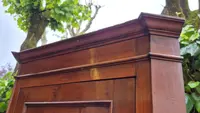 Antique Emilian Cantonal Corner Cabinet