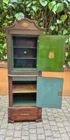 Antique 19th-century Bolognese safe with a double-key mechanism