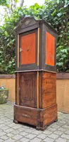 Antique 19th-century Bolognese safe with a double-key mechanism