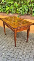 Antique 19th-century extendable table with spindle legs