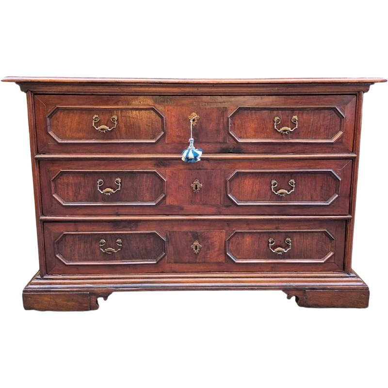 Commode à tiroirs ancienne de Reggio, datant du XVIIe siècle