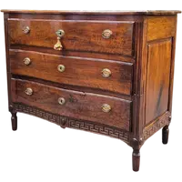 Comò cassettone mosso antico emiliano del '700