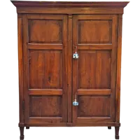 Antique 18th-century paneled Luigi XVI-style sideboard from Emilia