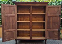 Antique 18th-century paneled Luigi XVI-style sideboard from Emilia