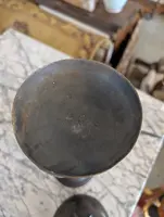 Scultura in bronzo con contenitore – Fine XIX secolo