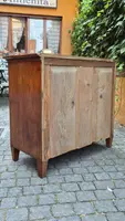 Small antique 19th-century chest of drawers in the Louis XVI style, veneered